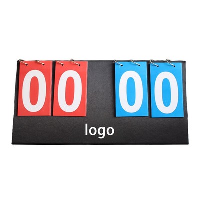 Portable Folding Sports Scoreboard For Schools And Training