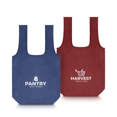 Eco-Friendly RPET Foldable Shopper Tote