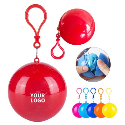 Disposable Emergency Raincoat Spherical Packaging