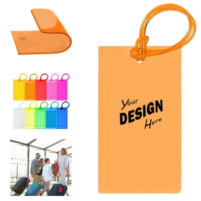 PVC Soft Rubber Luggage Tag