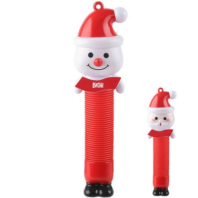 Christmas Stretching Tube Decompression Toys