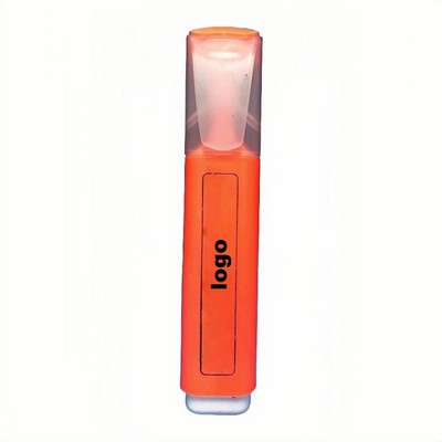 Broad Tip Highlighter Marker with High-Capacity Ink Reservoir