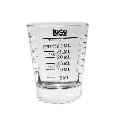 Ltalian Espresso Roasting w/ Graduated Ounce Glass Cup