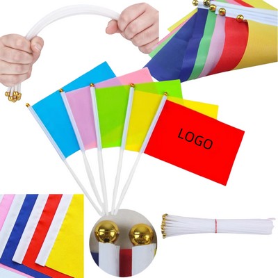 Five-colored Hand-held Small Flags