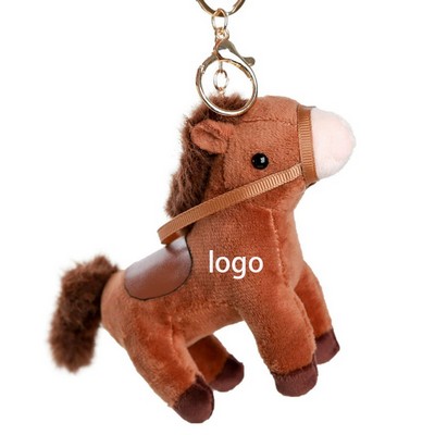 Little Horse KeyChain Plush Pendant