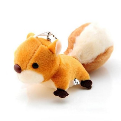 Little Squirrel KeyChain Plush Pendant