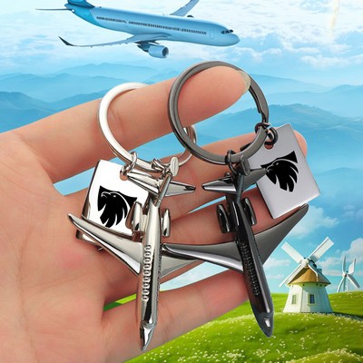 Creative Airplane Keychain