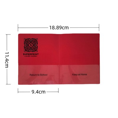 pockets take-home Folder