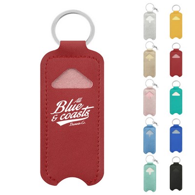 Neoprene Lip Balm Sleeve Keychain