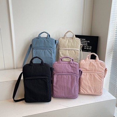 Laptop Shoulder Bag Briefcase for MacBook Air 15 13.6 13, MacBook Pro 14 13, 13.5" Surface Laptop,