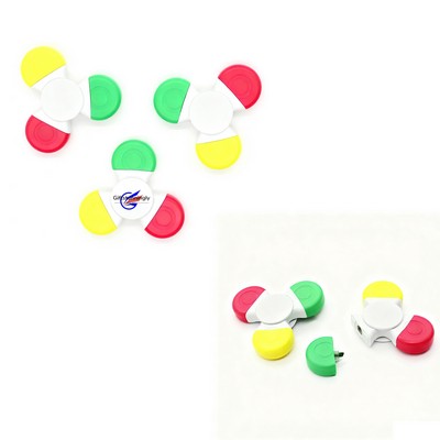 Triple Color Fidget Spinner Highlighter