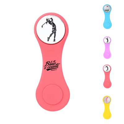 Magnetic Golf Ball Marker Hat Clip