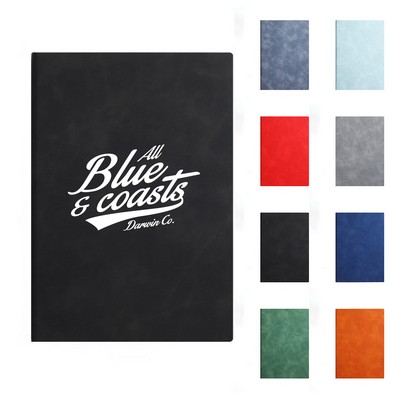 PU Leather Solid Color Notebook