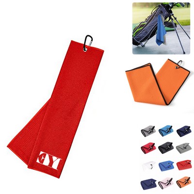Tri-fold Golf Towels