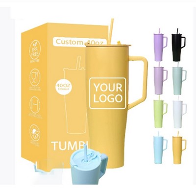 40OZ Vacuum-Insulated Car Cup