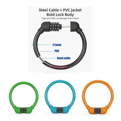 Bicycle Anti-Theft Combination Lock