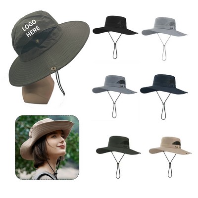 Customizable Protective Sun Hat/Angler Cap