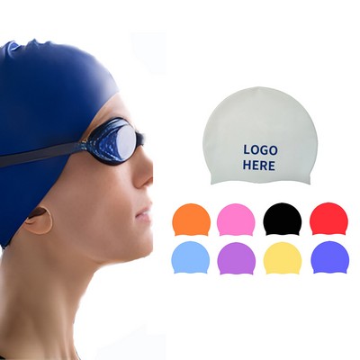 65g Premium Silicone Swimming Cap