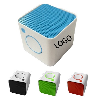 Cube Wireless Speaker With Microphone