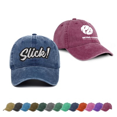 Pigment Dyed Dad Cap