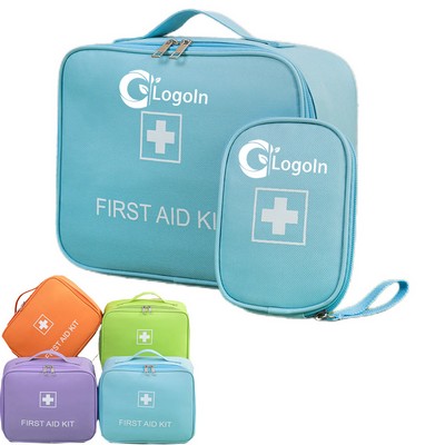 Empty First Aid Bags, Travel Medicine Bag, Medical Supplies Organizer Bag