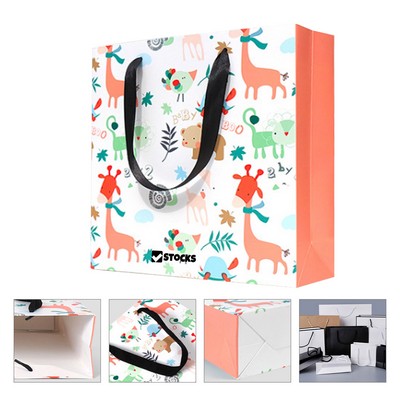 Custom Matte Laminated Euro Tote Bag 13.75" x 4" x 11"