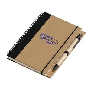 Recycled Notebook with Pen