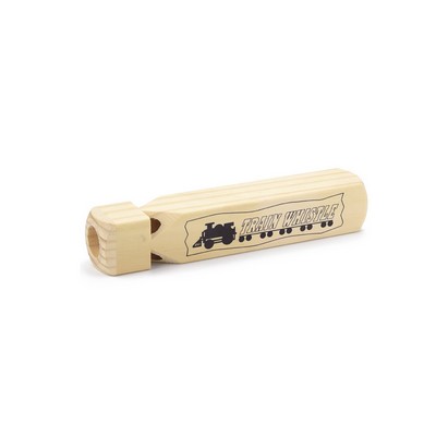 Kids Wooden Train Whistle