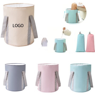 Oxford Cloth Portable Folding Foot Soaking Bucket