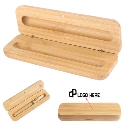Bamboo Pen Case
