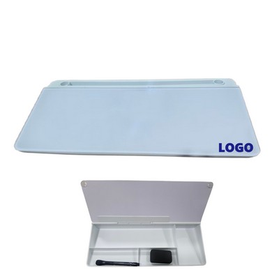 Small Desktop Glass Whiteboard Dry-Erase