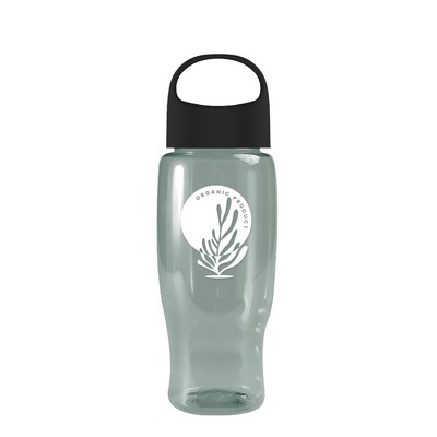 Garyline® Poly+ Recycled Bottle with Oval Crest Lid - 27 oz.