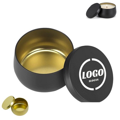 4 oz Metal Candle Tin