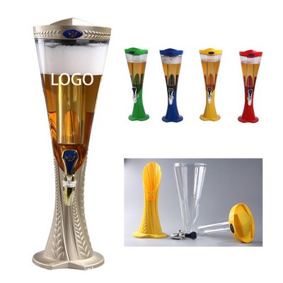 LED Beer Tower Drink Dispenser