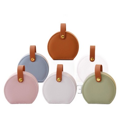 Portable Travel PU Jewelry Organizer Box