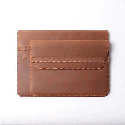 The Runa Leather Laptop Sleeve (14.2"×10.5")/(12"× 8.75")