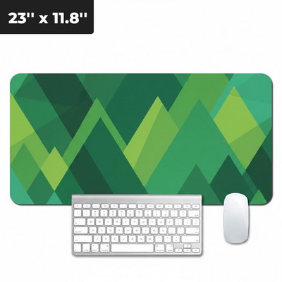 Large Stitched Edge Custom Counter Mat
