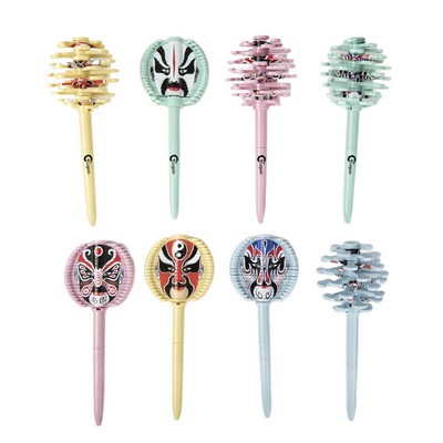 Novelity Face Mask Rotating Ballpoint Pen Stress Relief Gifts Kids Toy