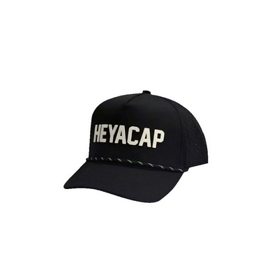 Heya Custom Made Elite Performance Waterproof Rope Hat with High-Density 3D Print