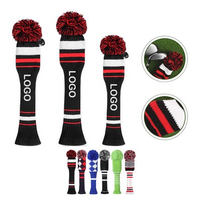 Knit Golf Club Head Covers