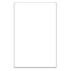 5 1/2" X 8 1/2" Blank ROS Sticker