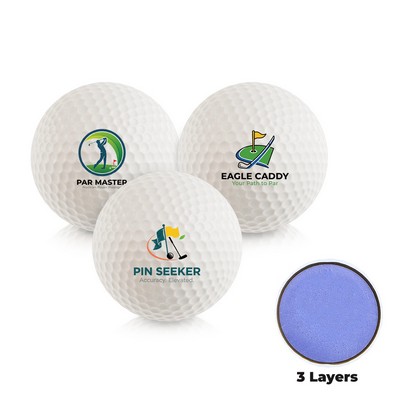 Elite 3-Piece Urethane Cover Golf Ball