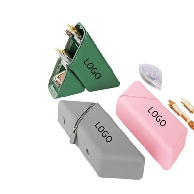 Foldable Silicone Pencil Case