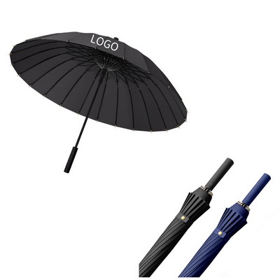 Reinforced Automatic Long Handle Umbrella
