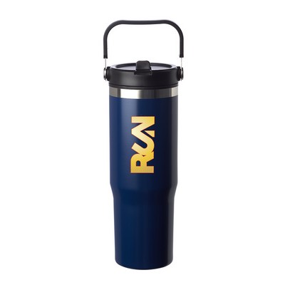30 oz. Bayshore Stainless Steel Travel Mug (Full Color Imprint)