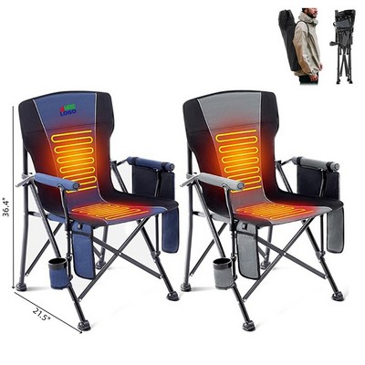 Heated Folding Camping Chair