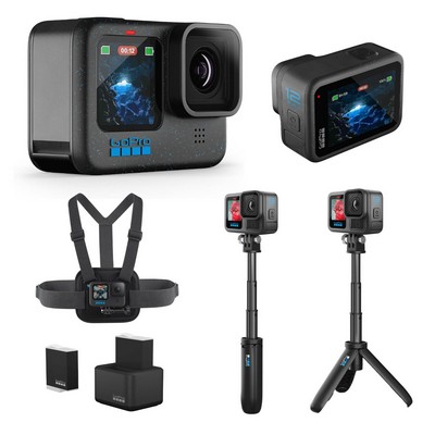 GoPro Hero 12 Bundle with Chest Mount