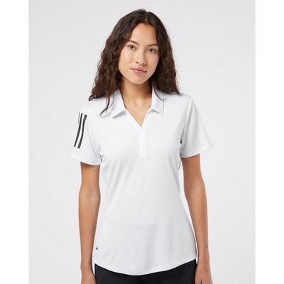 Adidas Women's Floating 3-Stripes Polo - A481