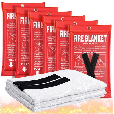 Emergency Fire Blanket For Fire Safety And Survival