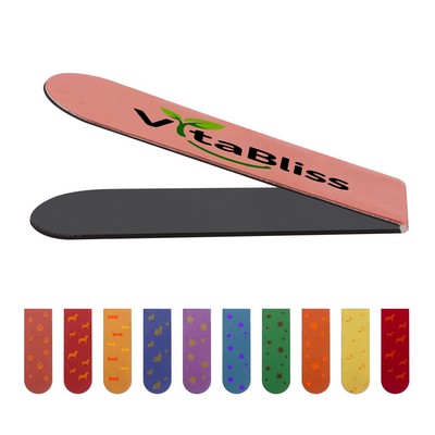 Foldable Magnetic Bookmark Page Clip For Reading